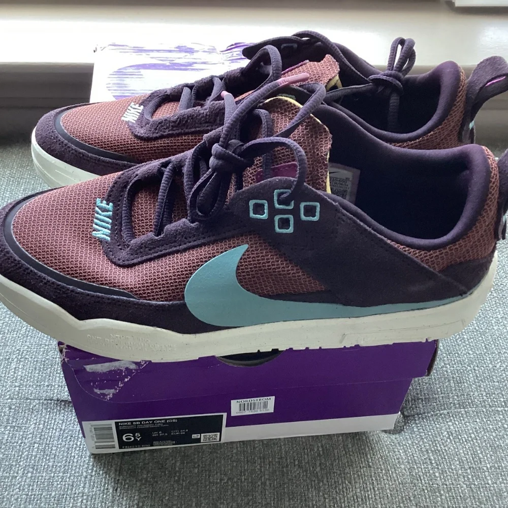 Nike Kids' SB Day One Skate Sneaker (Big Kid) 6.5